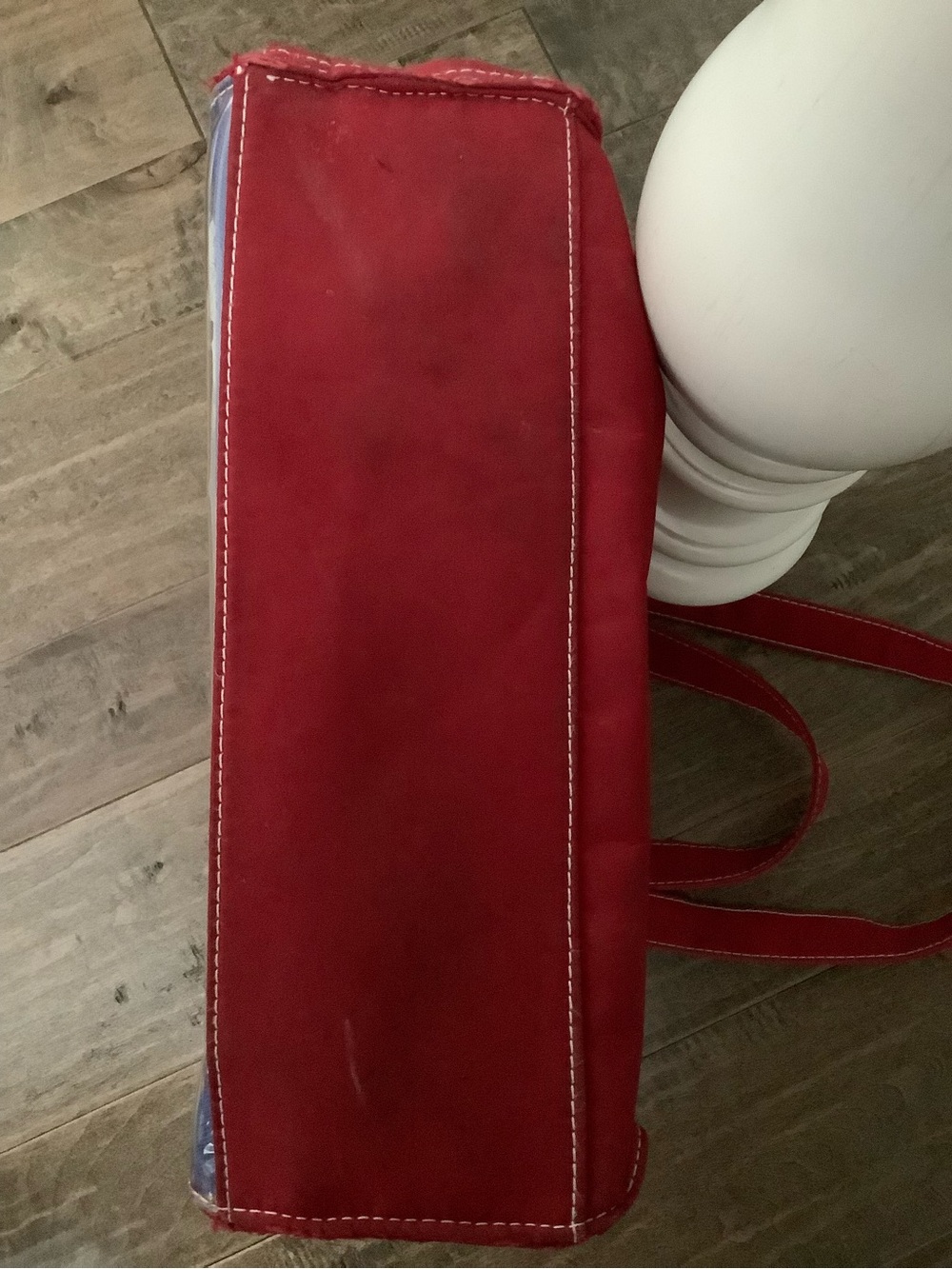 Disney Red Tote Bag with Mickey Mouse Clear Front Panel - Picture 6 of 6